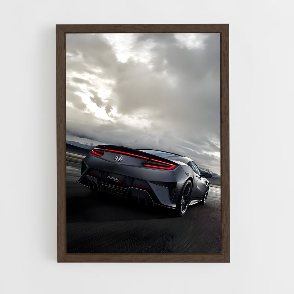 Poster Nsx type motorsport – affiche Honda (vue 5)
